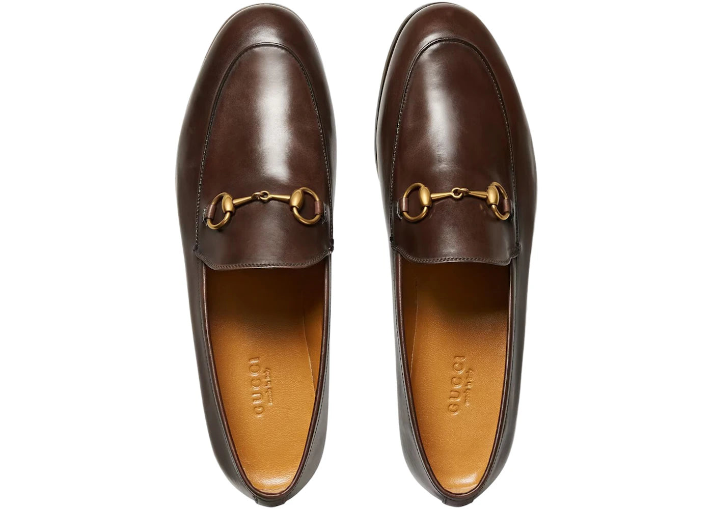 gucci jordaan loafer brown leather