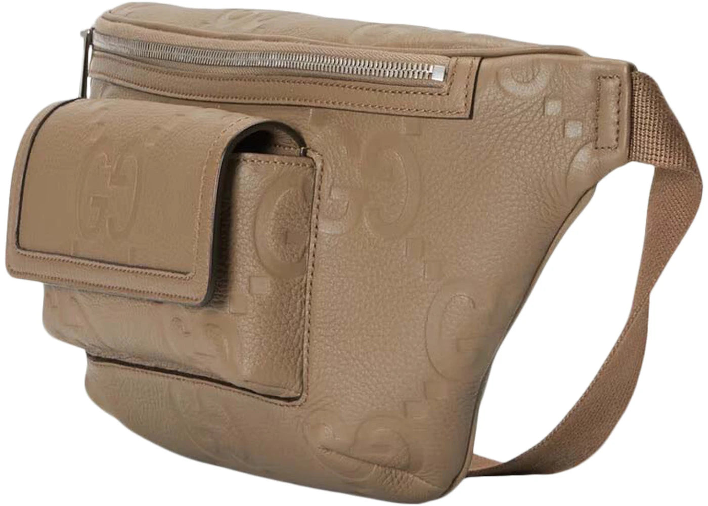 Gucci Jumbo Gg Belt Bag Taupe