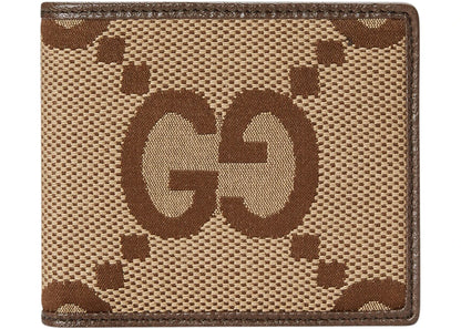 Gucci Jumbo Gg Wallet Beige/Ebony