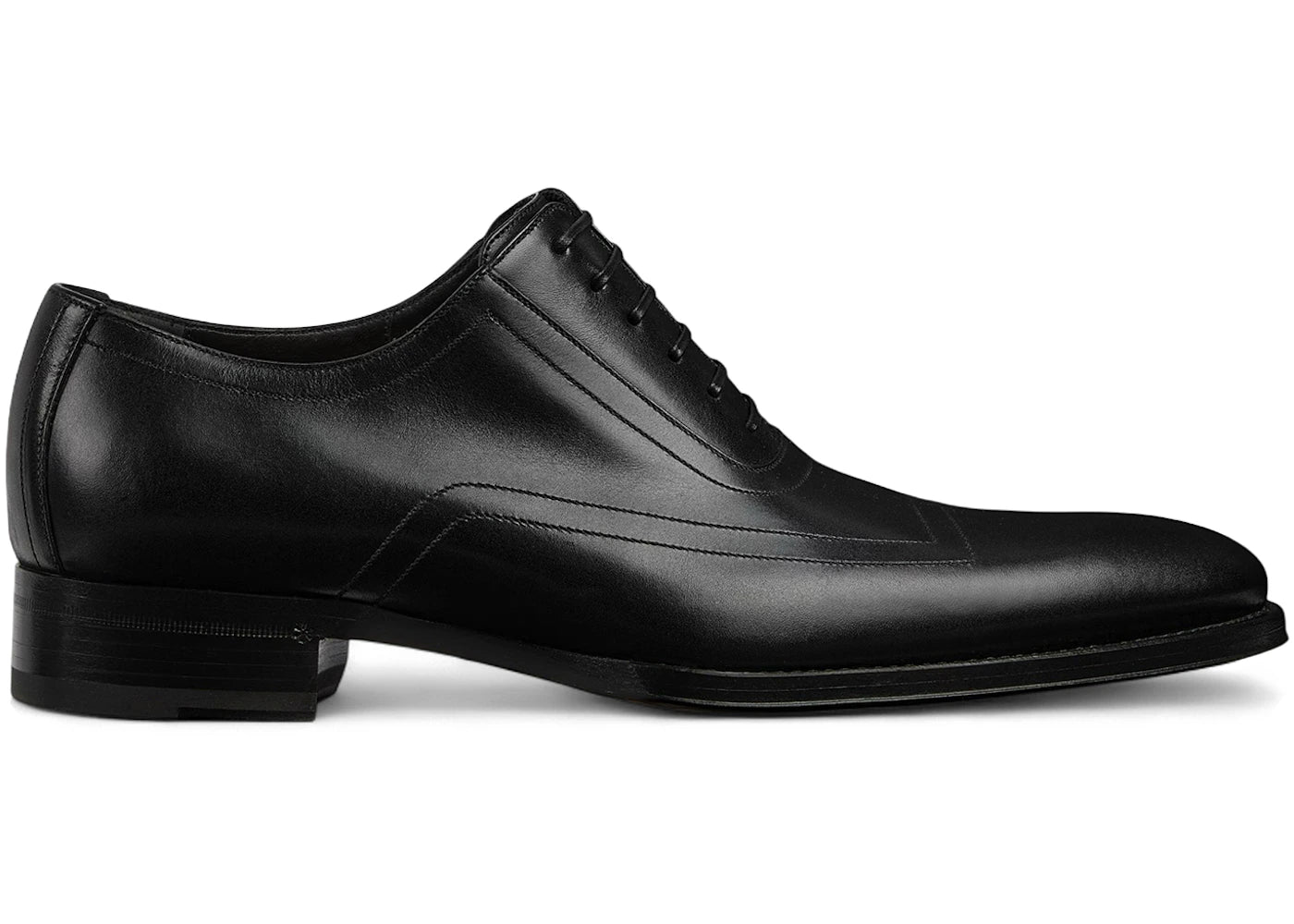 Gucci Lace-Up Shoes Black Leather