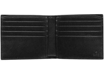 Gucci Maxi Gg Wallet Dark Grey And Black