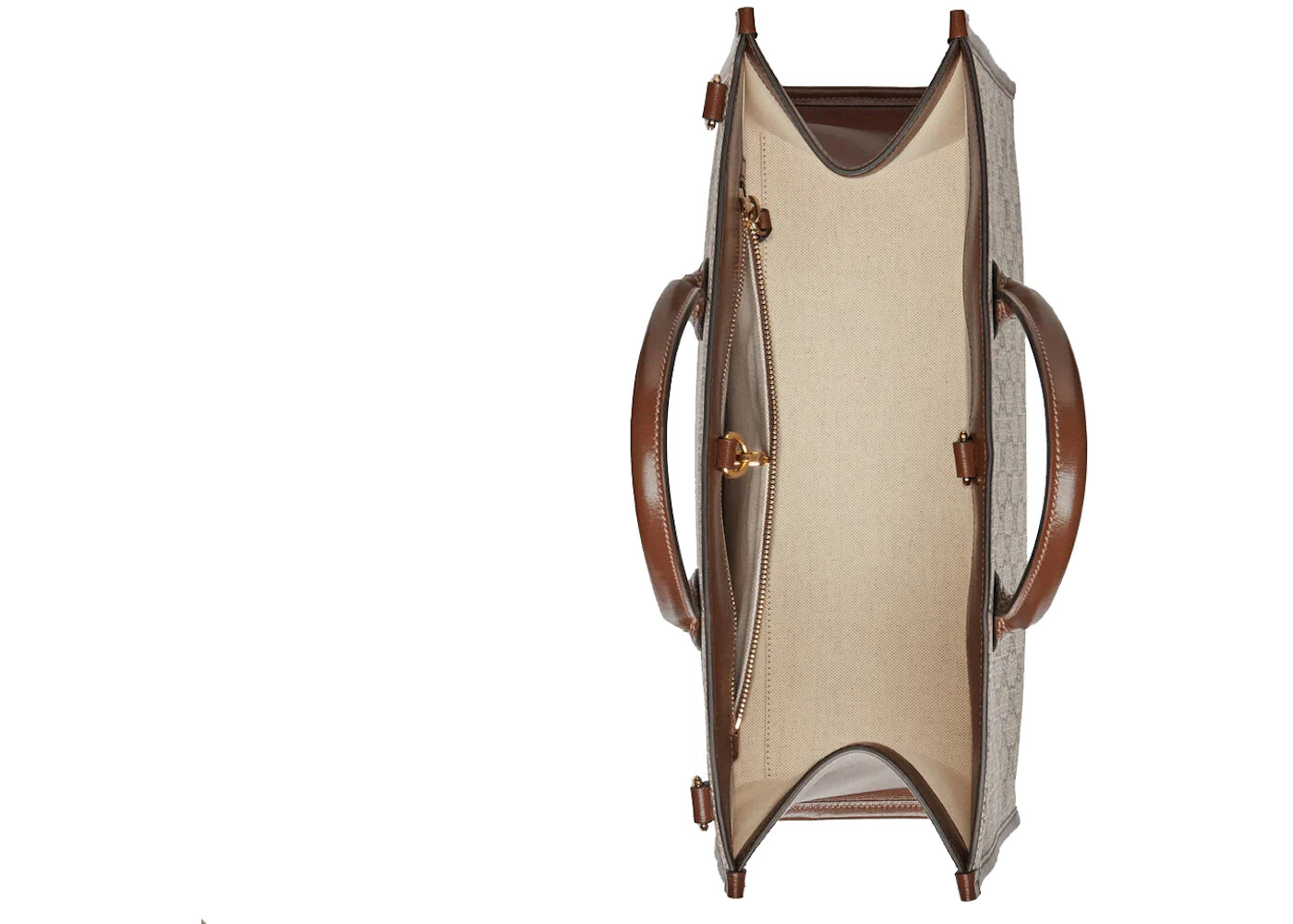 Gucci Medium Tote With Interlocking G Beige/Ebony