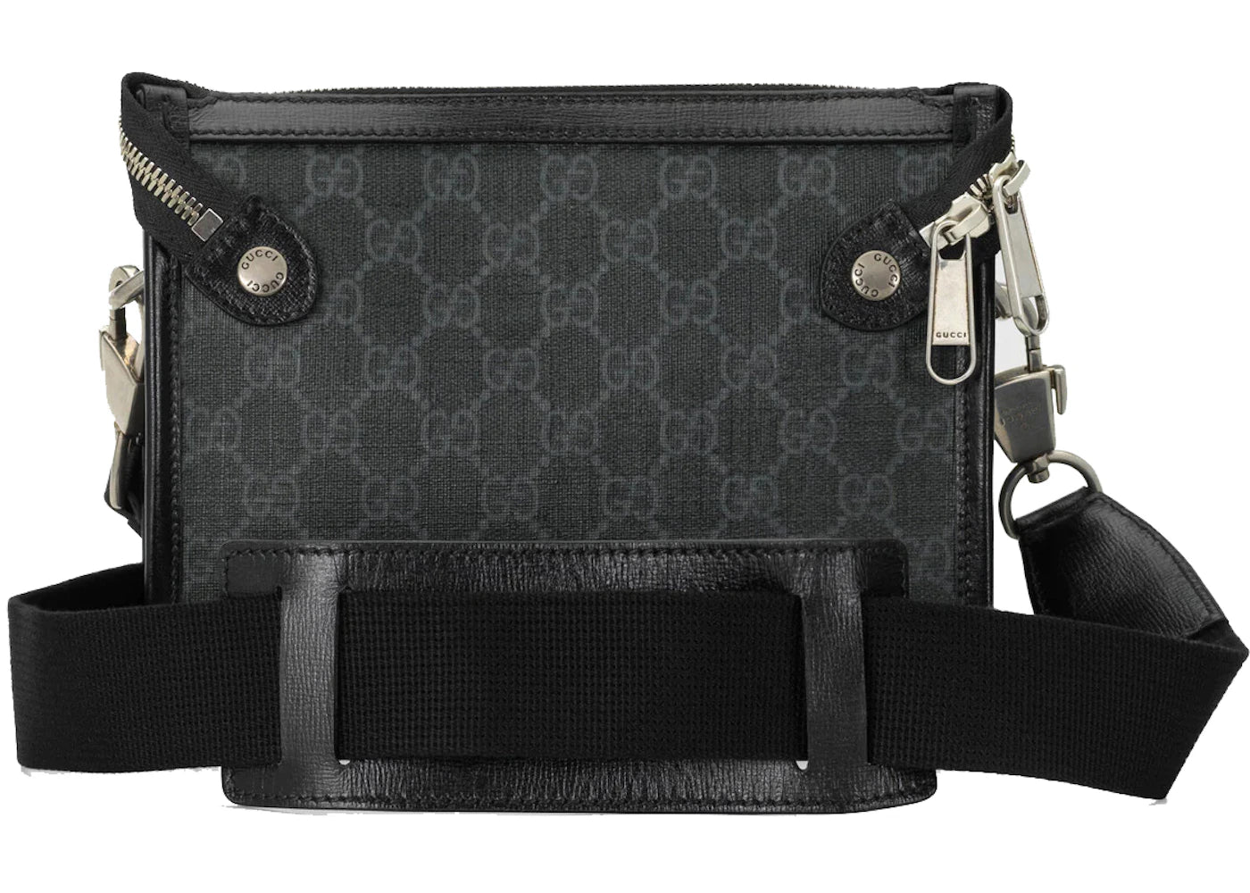 Gucci Messenger Bag With Interlocking G Black