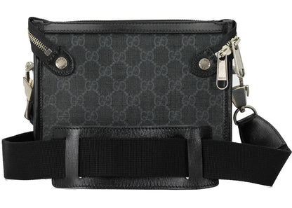 Gucci Messenger Bag With Interlocking G Black