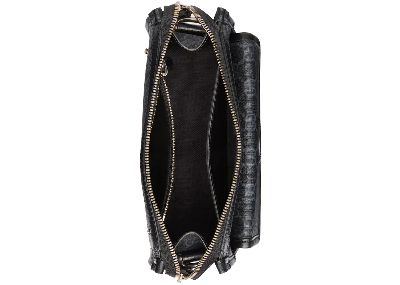 Gucci Messenger Bag With Interlocking G Black