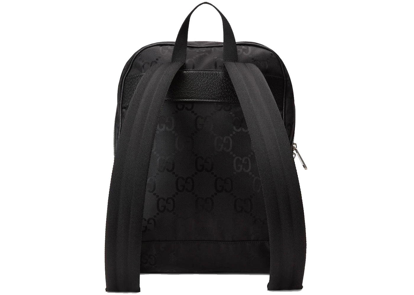 gucci off the grid backpack palladium-tone black 