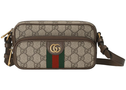 Gucci Ophidia Bag Mini Gg Supreme Beige/Ebony