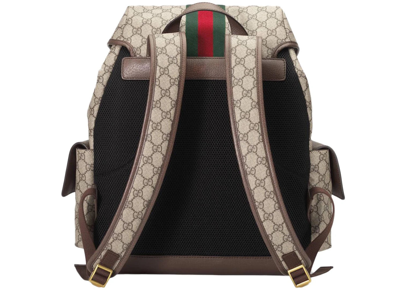 gucci ophidia gg backpack medium beige/ebony 