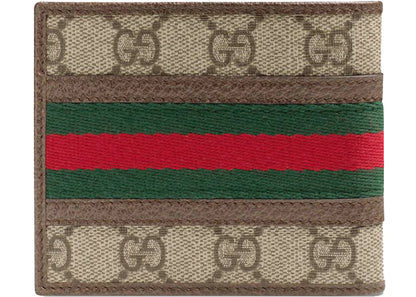 Gucci Ophidia Gg Wallet Beige/Ebony
