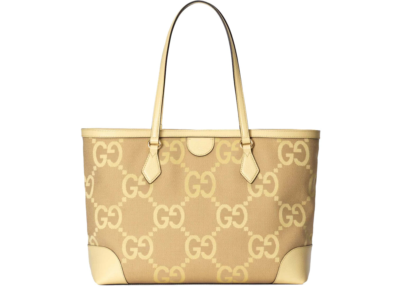 Gucci Ophidia Jumbo Gg Medium Tote Beige/Banana