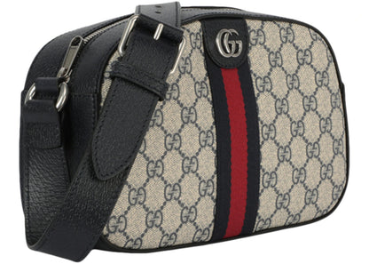 Gucci Ophidia Small Shoulder Bag Beige/Blue