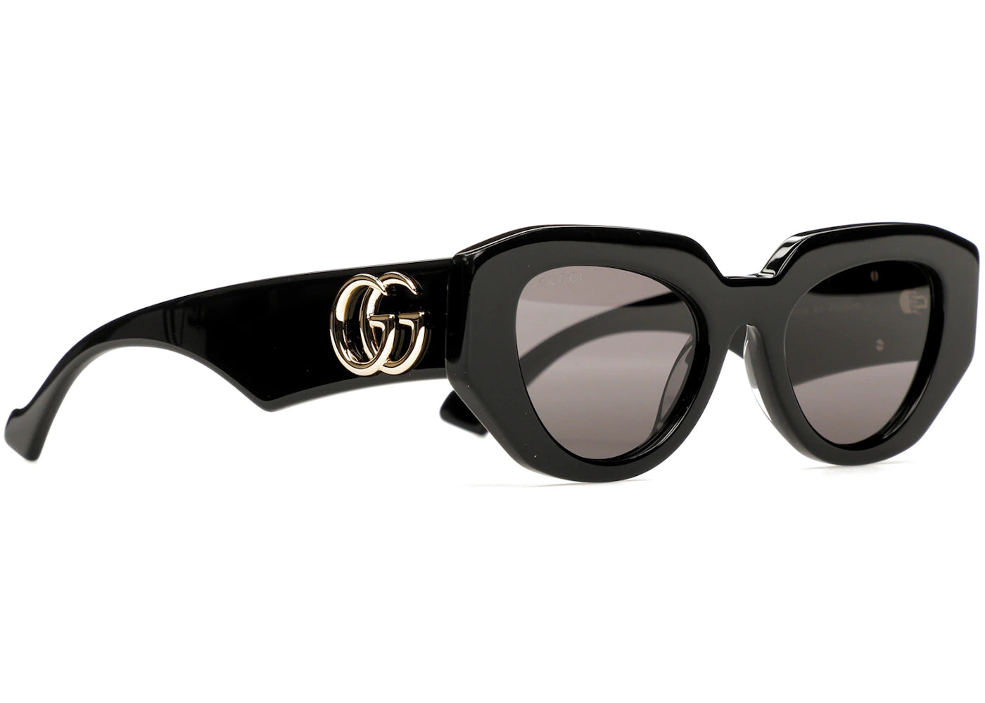 Gucci Oval Sunglasses Black (Gg1421S-001-Fr)