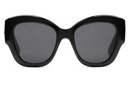 Gucci Oversized Sunglasses Black Gg0808S-001-Fr