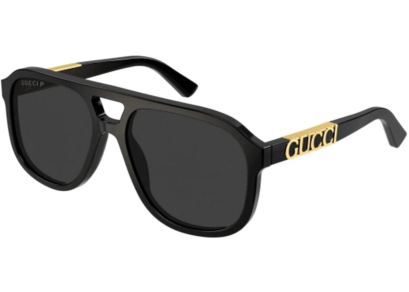 Gucci Pilot Sunglasses Black (Gg1188S-001-58)