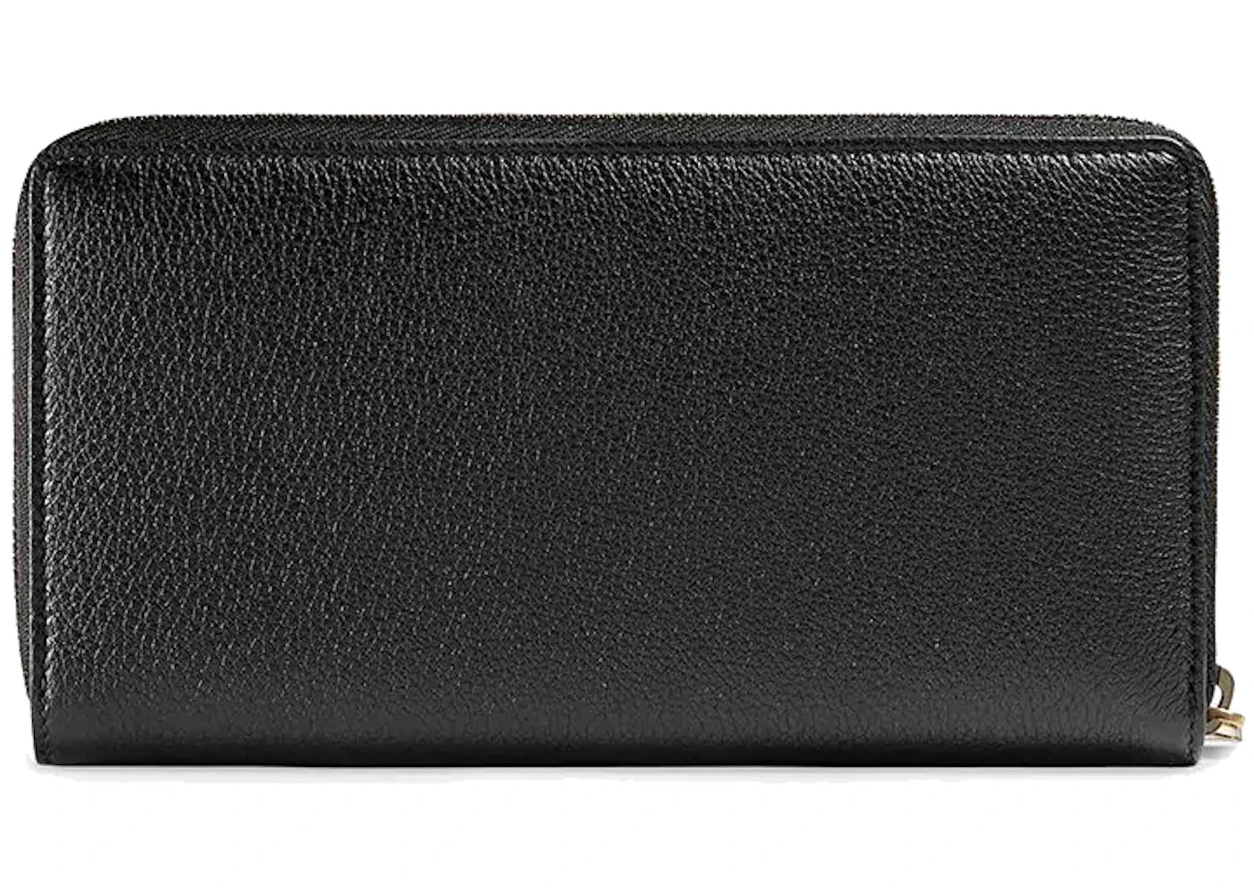 Gucci Print Zip Around Wallet Black