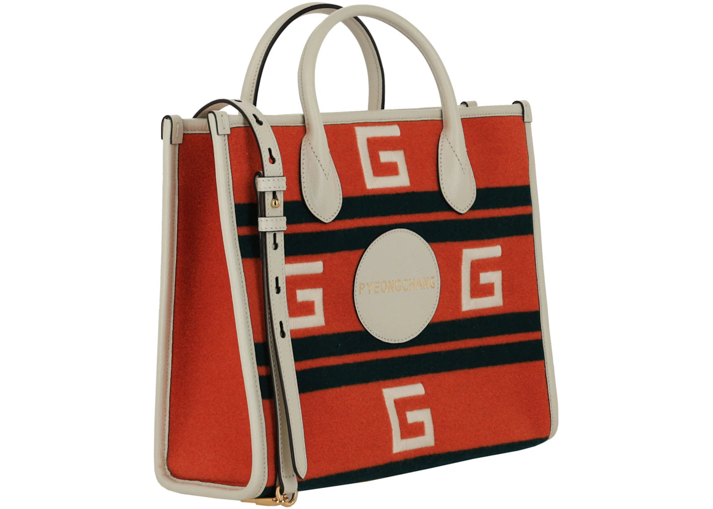 Gucci Pyeongchang Small Embroidered Tote Multi