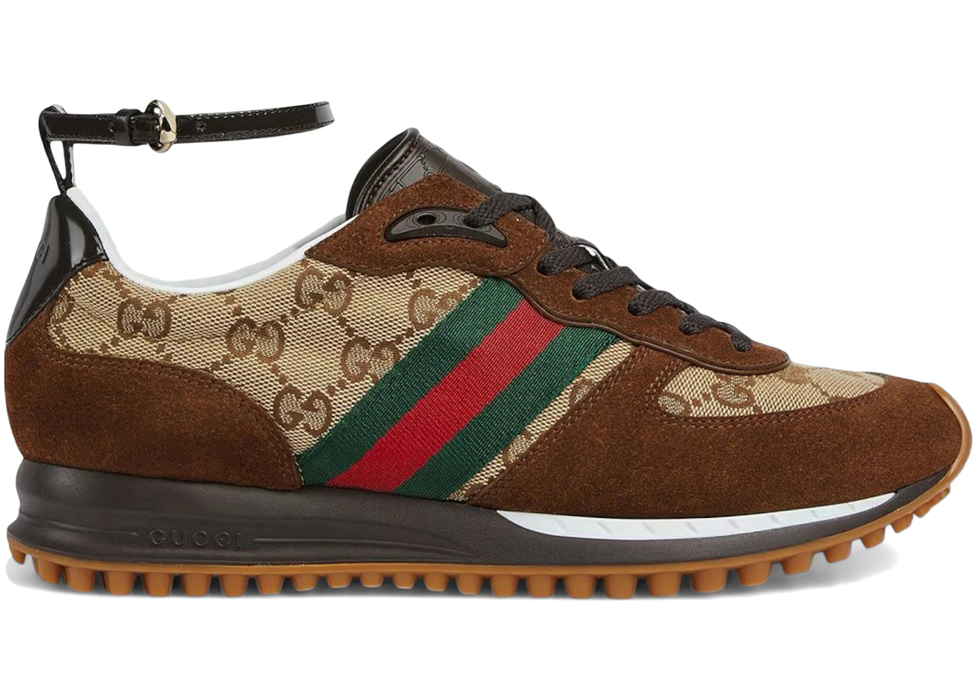 Gucci Re-Motion Sneaker Gg Canvas Beige Dark Brown (Women'S)