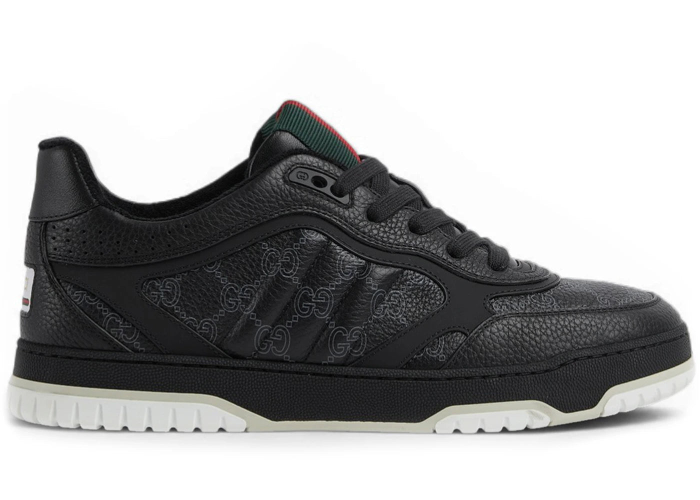 Gucci Re-Web Black Gg Leather