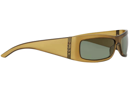 Gucci Rectangular Frame Sunglasses Light Brown
