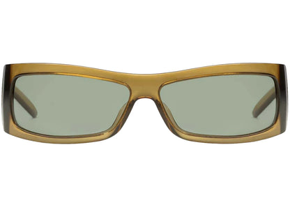 Gucci Rectangular Frame Sunglasses Light Brown