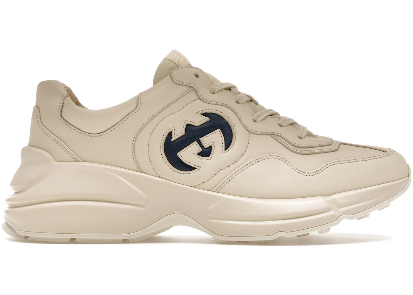 Gucci Rhyton Interlocking G Ivory Blue