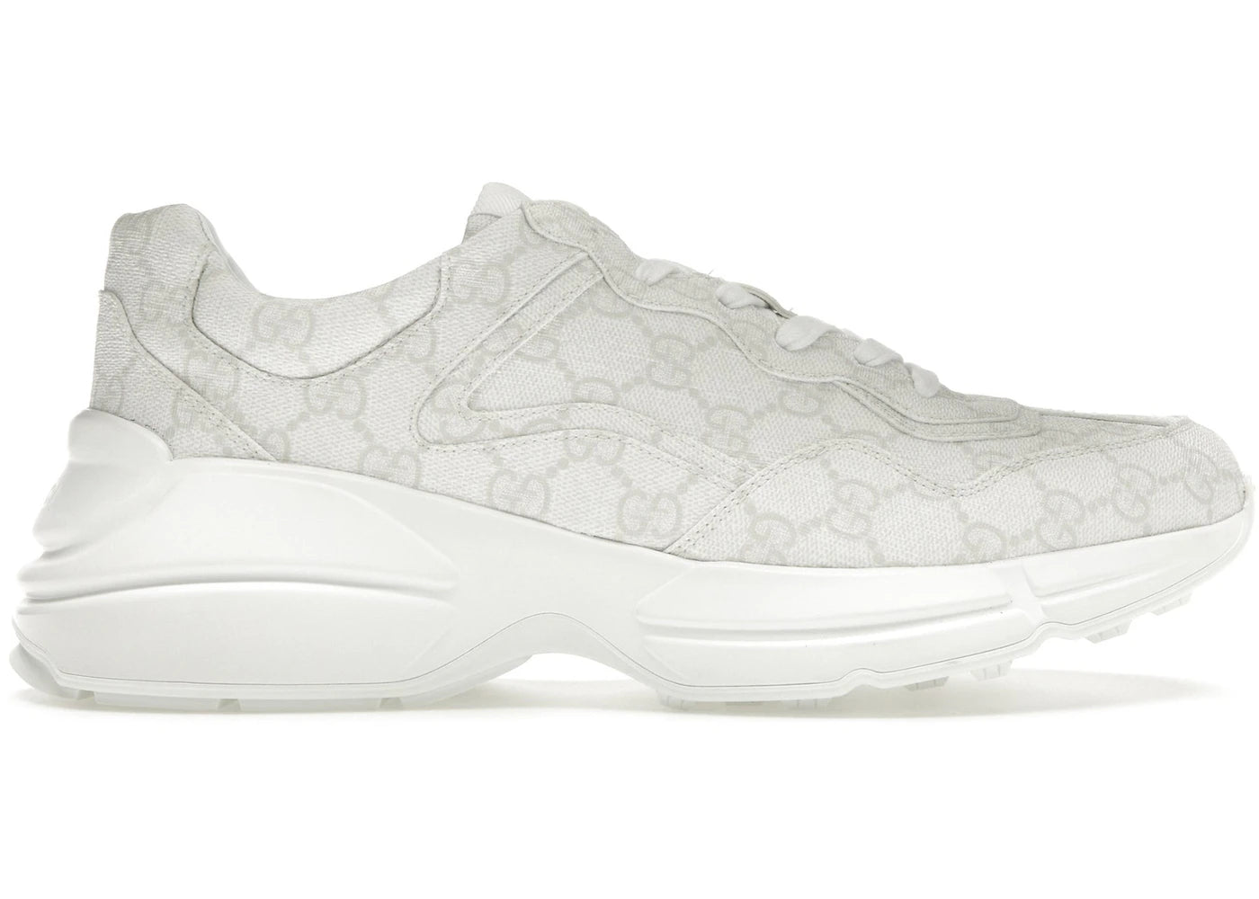 gucci rhyton white gg supreme