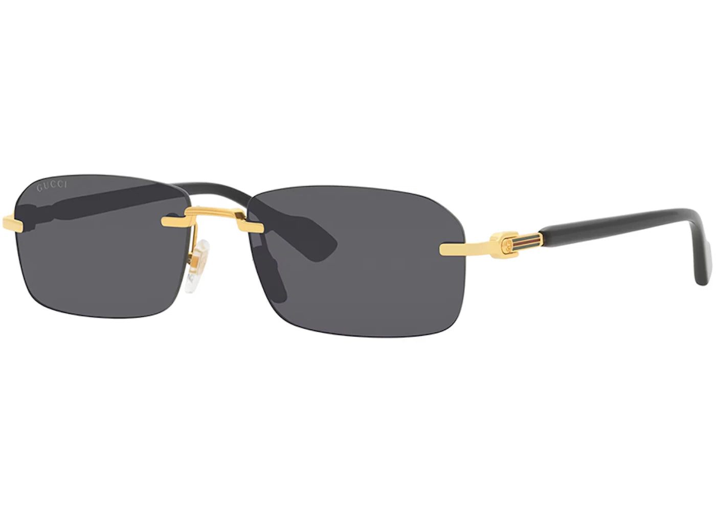 Gucci Rimless Sunglasses Gold (Gg_1221S_001)