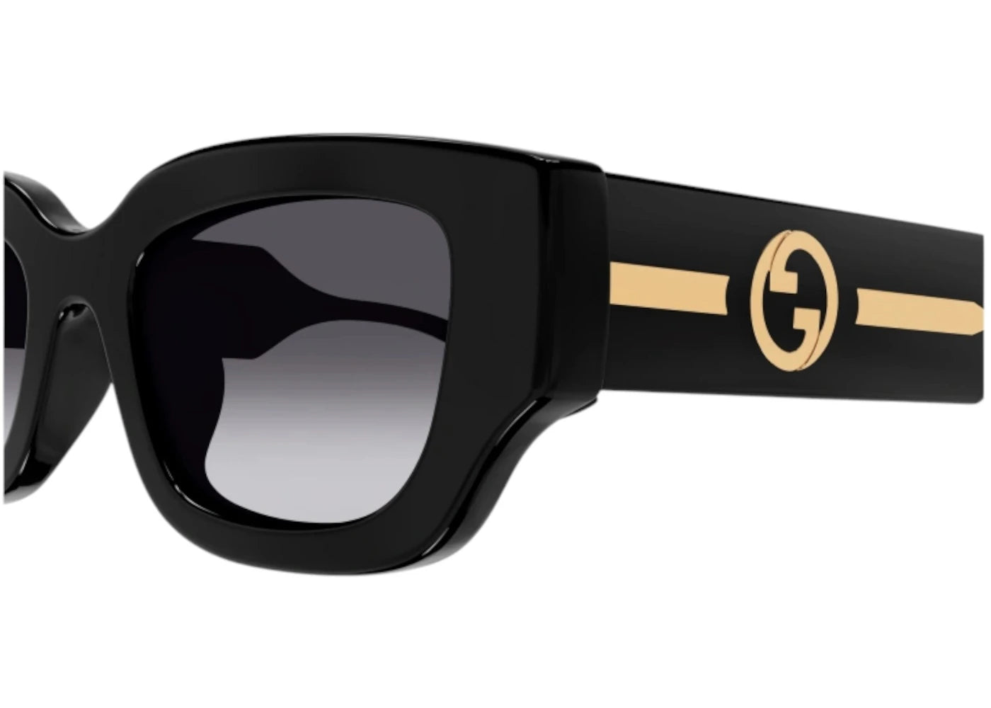 Gucci Round Sunglasses Black Gg1558Sk 001