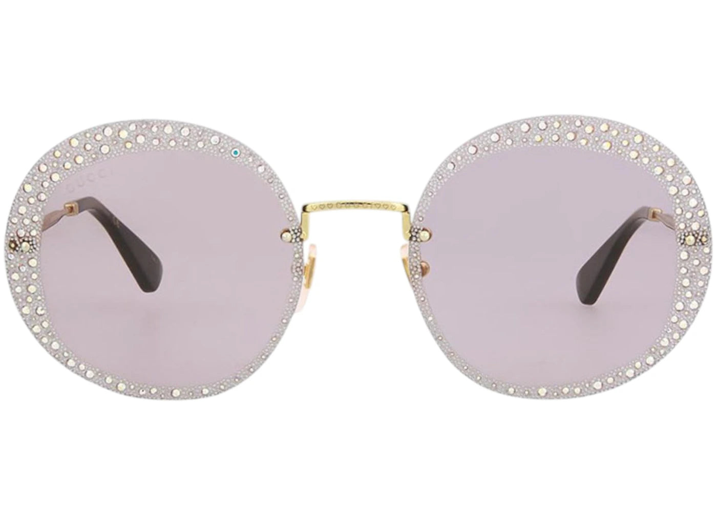 Gucci Round Sunglasses Gold Gg0899S 001