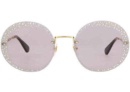 Gucci Round Sunglasses Gold Gg0899S 001