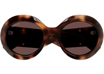 Gucci Round Sunglasses Havana/Brown Gg1647S-009
