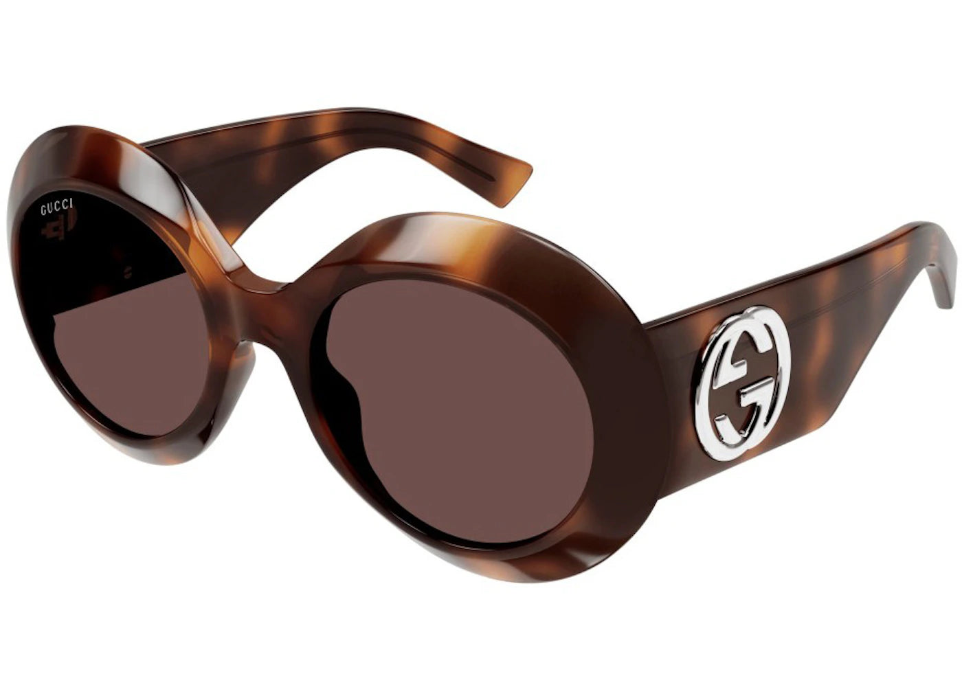 Gucci Round Sunglasses Havana/Brown (Gg1647S-009)