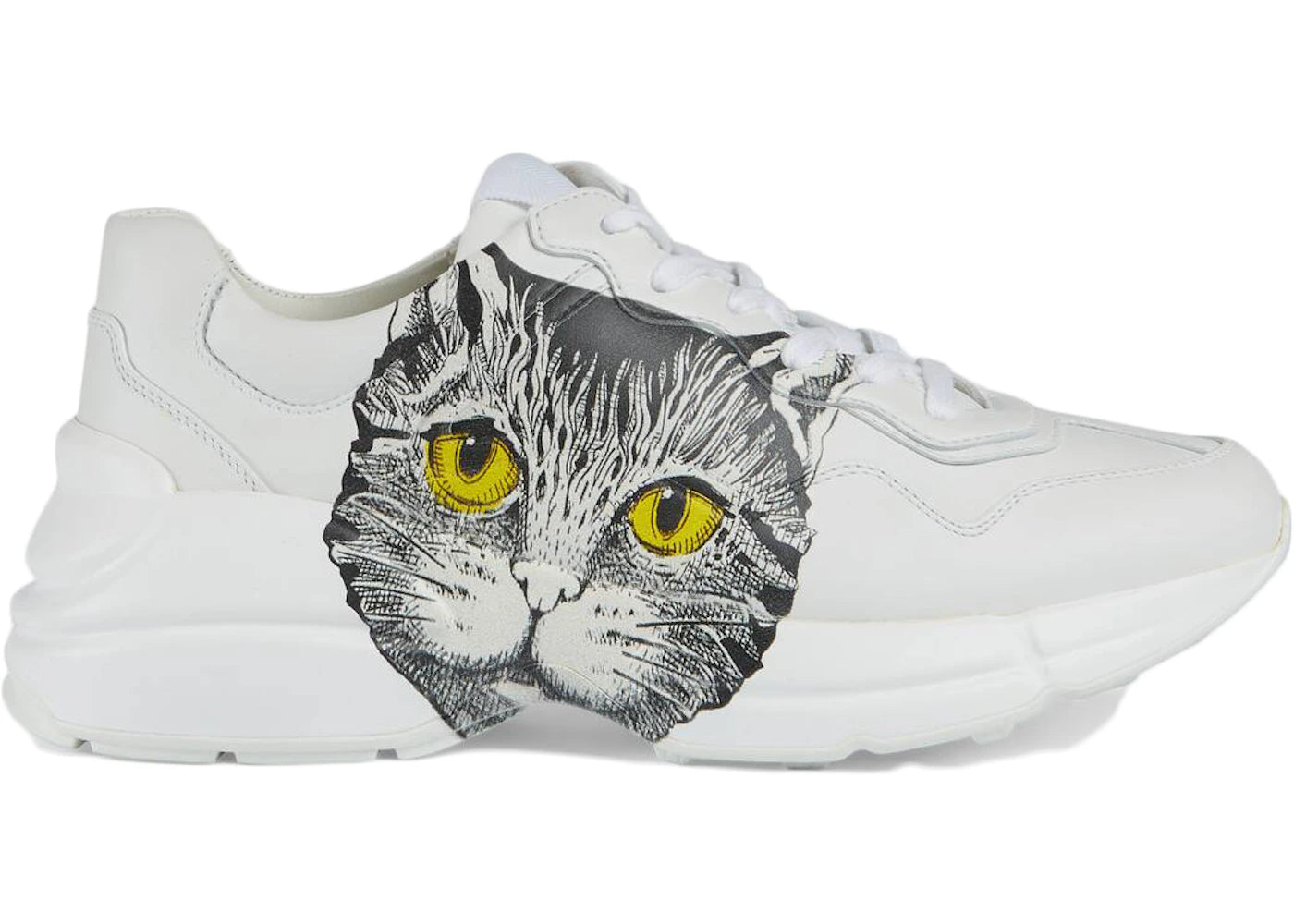 gucci rhyton mystic cat white (women's)