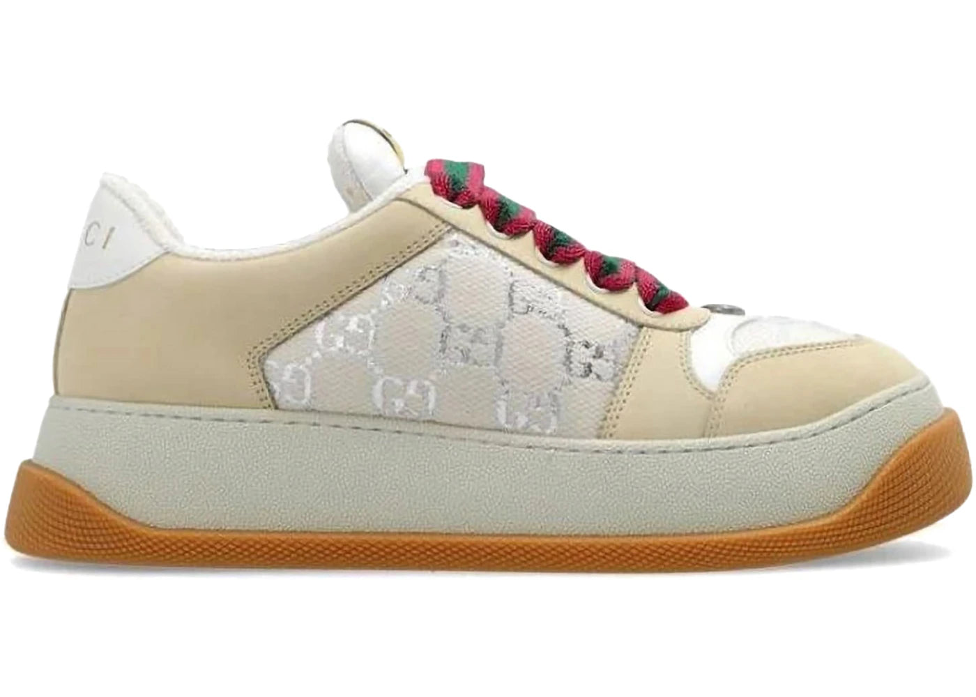 Gucci Screener Gg Monogram Beige (Women'S)
