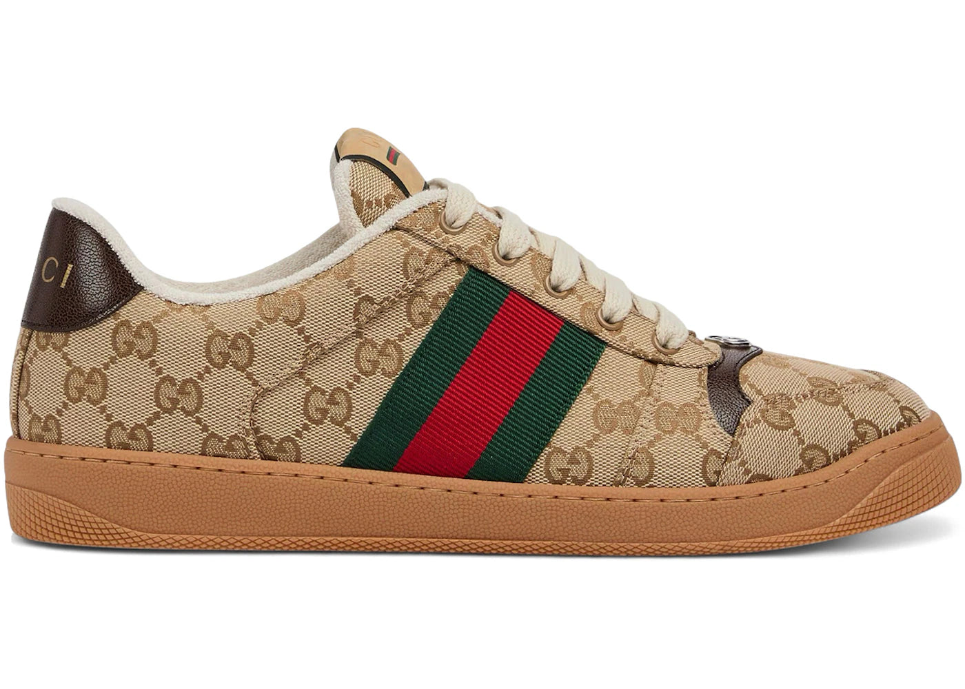 Gucci Screener Sand Gg Canvas