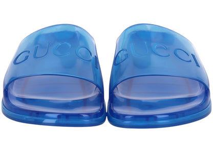 Gucci Slide Transparent Blue