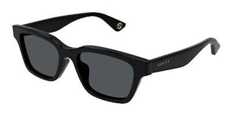 Gucci Square Frame Sunglasses Black/Black (Gg1641Sa-001-53)