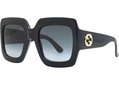 Gucci Square Sunglasses Black (Gg0053Sn 001)
