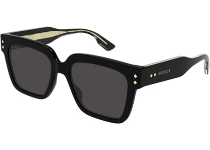 Gucci Square Sunglasses Black Gray (Gg1084S-001-54)