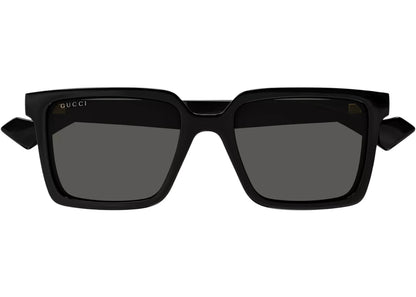Gucci Square Sunglasses Black Grey Gg1540S-001-55