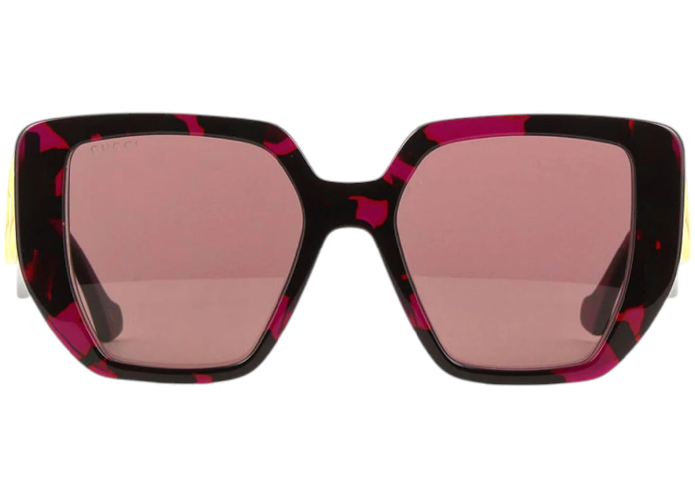 Gucci Square Sunglasses Fuchsia/Havana Gg0956S 008