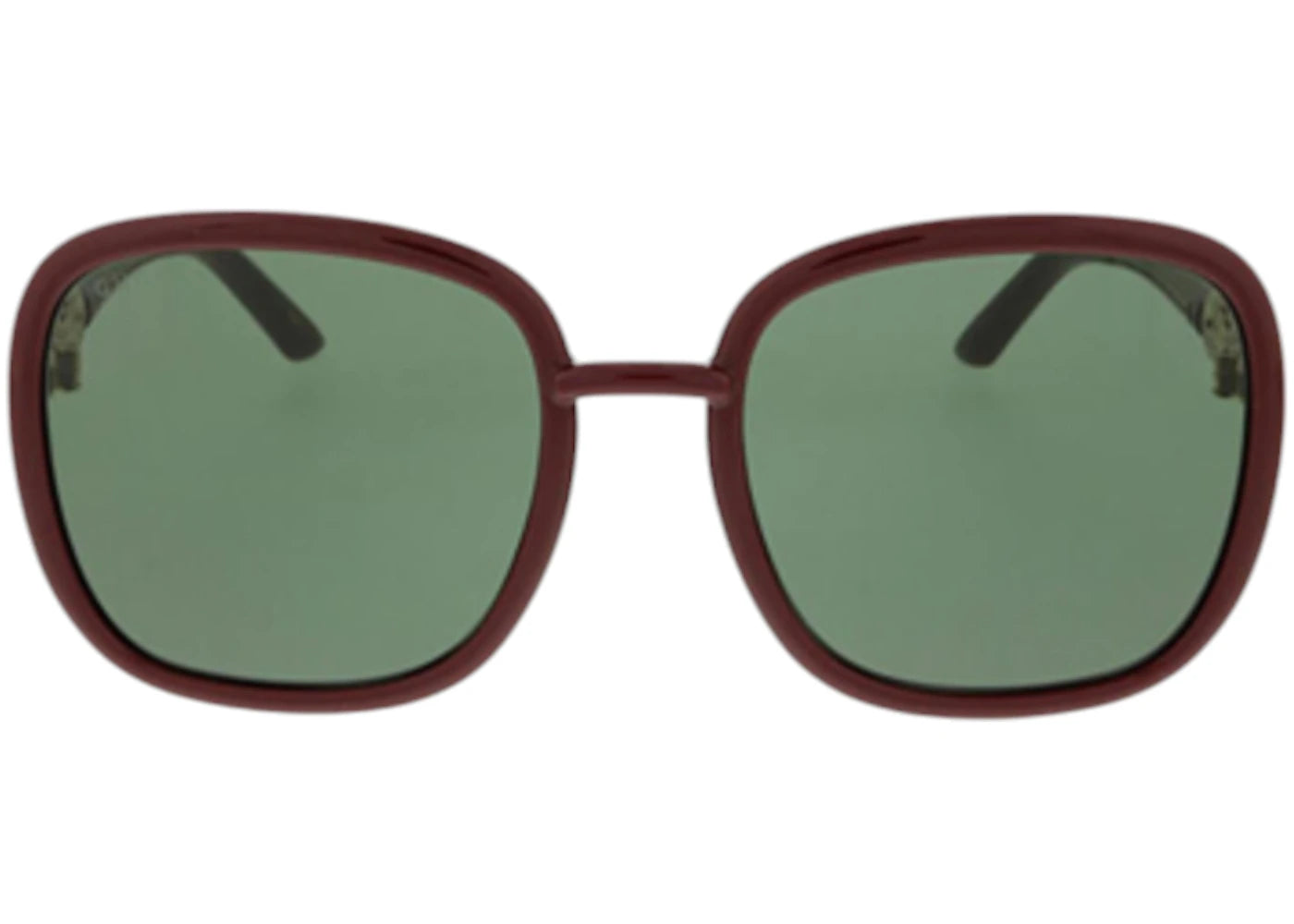Gucci Square Sunglasses Red Green Gg0893S-003-57