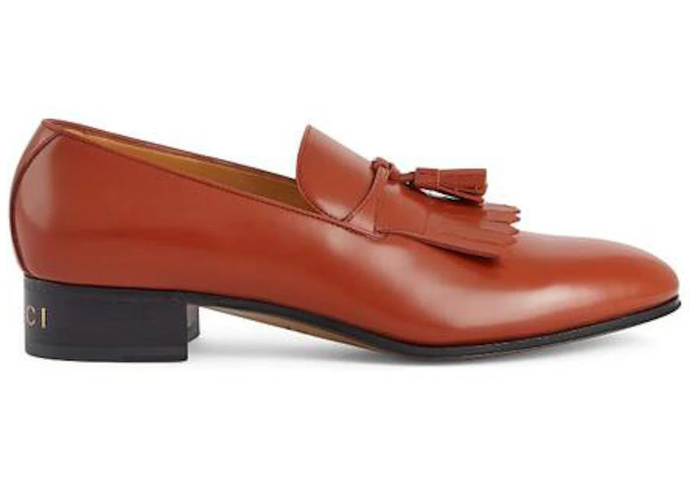 gucci tassel loafer amber