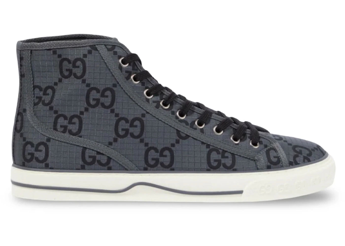 Gucci Tennis 1977 High Gg Monogram Black