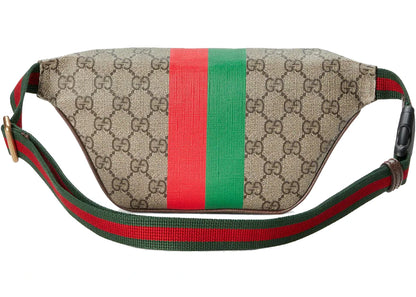 Gucci Tiger Gg Belt Bag Beige/Ebony