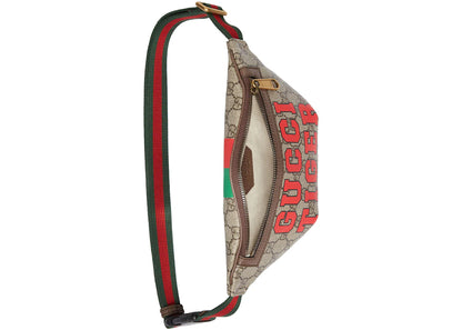 Gucci Tiger Gg Belt Bag Beige/Ebony