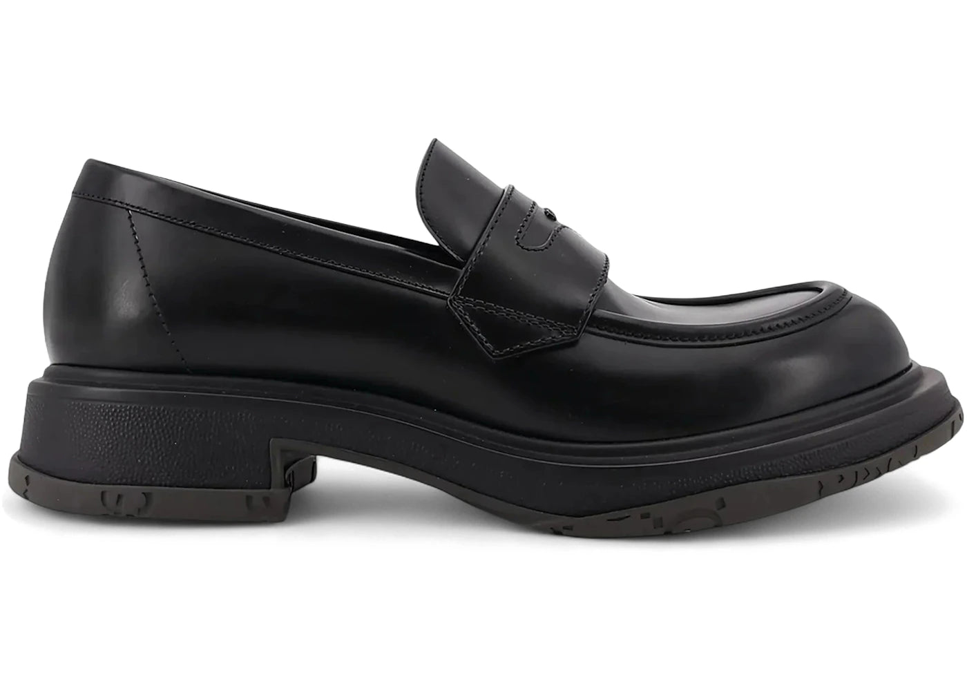 Gucci Tonal Logo Loafers Black