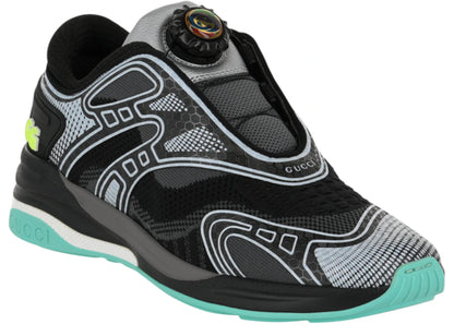 Gucci Ultrapace Low-Top Grey Blue Womens