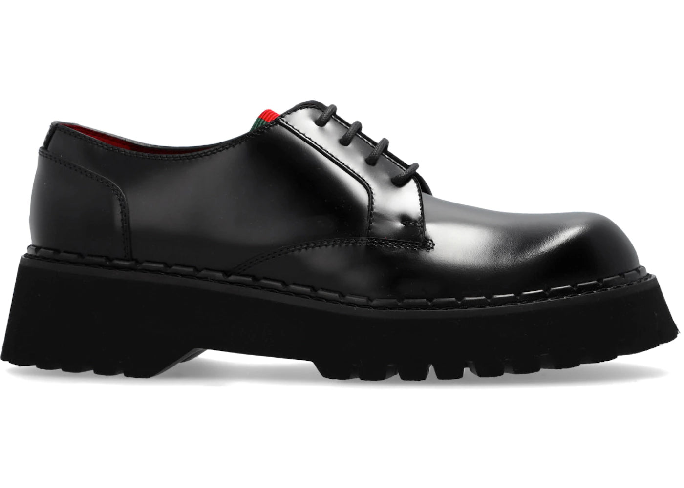 Gucci Web Lace-Up Black Green Red