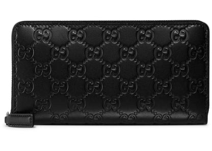Gucci Zip Around Wallet Signature Black